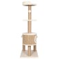 vidaXL Árbol para gatos con poste rascador 123 cm hierba marina vidaXL Árbol para gatos con poste rascador 123 cm hierba marina