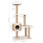 vidaXL Árbol para gatos con poste rascador 123 cm hierba marina vidaXL Árbol para gatos con poste rascador 123 cm hierba marina