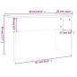 vidaXL Juego de tocador negro 74,5x40x141 cm vidaXL Juego de tocador negro 74,5x40x141 cm