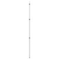 vidaXL Poste telescópico de toldo acero galvanizado 102-260 cm vidaXL Poste telescópico de toldo acero galvanizado 102-260 cm