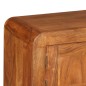 vidaXL Mueble de TV madera maciza acabado miel 120x30x40 cm