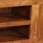 vidaXL Mueble de TV madera maciza acabado miel 120x30x40 cm