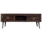 vidaXL Mesa de centro de madera maciza reciclada 100x60x35 cm vidaXL Mesa de centro de madera maciza reciclada 100x60x35 cm