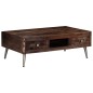 vidaXL Mesa de centro de madera maciza reciclada 100x60x35 cm vidaXL Mesa de centro de madera maciza reciclada 100x60x35 cm