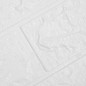 vidaXL Papel pintado autoadhesivo ladrillos 3D 20 unidades blanco vidaXL Papel pintado autoadhesivo ladrillos 3D 20 unidades blanco
