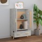 vidaXL Aparador de madera contrachapada gris hormigón 70x31x115 cm vidaXL Aparador de madera contrachapada gris hormigón 70x31x115 cm