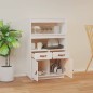 vidaXL Aparador de madera maciza de pino blanco 67x40x108,5 cm vidaXL Aparador de madera maciza de pino blanco 67x40x108,5 cm