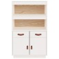 vidaXL Aparador de madera maciza de pino blanco 67x40x108,5 cm vidaXL Aparador de madera maciza de pino blanco 67x40x108,5 cm