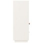 vidaXL Aparador de madera maciza de pino blanco 67x40x108,5 cm vidaXL Aparador de madera maciza de pino blanco 67x40x108,5 cm