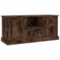 vidaXL Mueble para TV madera contrachapada roble ahumado 100x35,5x45cm