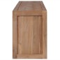 vidaXL Mueble para TV madera teca maciza acabado natural 120x30x40 cm