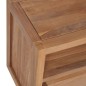 vidaXL Mueble para TV madera teca maciza acabado natural 120x30x40 cm