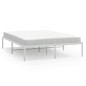 vidaXL Estructura de cama de metal blanca 140x200 cm vidaXL Estructura de cama de metal blanca 140x200 cm
