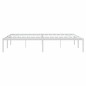 vidaXL Estructura de cama de metal blanca 140x200 cm vidaXL Estructura de cama de metal blanca 140x200 cm