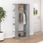 vidaXL Mueble de recibidor 2 uds madera contrachapada gris Sonoma vidaXL Mueble de recibidor 2 uds madera contrachapada gris Sonoma