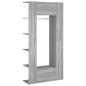 vidaXL Mueble de recibidor 2 uds madera contrachapada gris Sonoma vidaXL Mueble de recibidor 2 uds madera contrachapada gris Sonoma