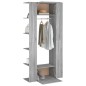 vidaXL Mueble de recibidor 2 uds madera contrachapada gris Sonoma vidaXL Mueble de recibidor 2 uds madera contrachapada gris Sonoma