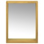vidaXL Mueble con espejo madera maciza de teca 30x10x40 cm