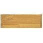 vidaXL Mueble con espejo madera maciza de teca 30x10x40 cm