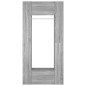 vidaXL Mueble de recibidor 2 uds madera contrachapada gris Sonoma vidaXL Mueble de recibidor 2 uds madera contrachapada gris Sonoma