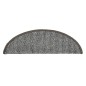 vidaXL Alfombras de peldaños de escalera 15 uds gris 56x17x3 cm vidaXL Alfombras de peldaños de escalera 15 uds gris 56x17x3 cm