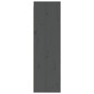 vidaXL Armario de pared 2 uds madera maciza de pino gris 30x30x100 cm vidaXL Armario de pared 2 uds madera maciza de pino gris 30x30x100 cm