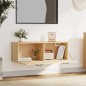 vidaXL Armario pared madera contrachapada roble Sonoma 100x36,5x35 cm vidaXL Armario pared madera contrachapada roble Sonoma 100x36,5x35 cm