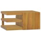 vidaXL Armario de baño de pared madera maciza de teca 60x45x30 cm vidaXL Armario de baño de pared madera maciza de teca 60x45x30 cm