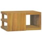 vidaXL Armario de baño de pared madera maciza de teca 60x45x30 cm vidaXL Armario de baño de pared madera maciza de teca 60x45x30 cm