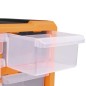 vidaXL Organizadores multicajones con 12 cajones 2 uds 26,5x16x26 cm vidaXL Organizadores multicajones con 12 cajones 2 uds 26,5x16x26 cm