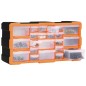 vidaXL Organizador multicajones con 22 cajones 49x16x25,5 cm vidaXL Organizador multicajones con 22 cajones 49x16x25,5 cm