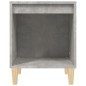 vidaXL Mesitas de noche 2 unidades gris hormigón 40x35x50 cm vidaXL Mesitas de noche 2 unidades gris hormigón 40x35x50 cm