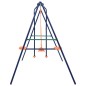 vidaXL Juego de columpios con 3 asientos acero vidaXL Juego de columpios con 3 asientos acero
