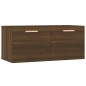 vidaXL Armario de pared madera contrachapada marrón roble 80x35x36,5cm vidaXL Armario de pared madera contrachapada marrón roble 80x35x36,5cm