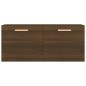 vidaXL Armario de pared madera contrachapada marrón roble 80x35x36,5cm vidaXL Armario de pared madera contrachapada marrón roble 80x35x36,5cm