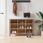 vidaXL Zapatero madera de ingeniería roble Sonoma 100x35x70 cm vidaXL Zapatero madera de ingeniería roble Sonoma 100x35x70 cm