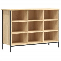 vidaXL Zapatero madera de ingeniería roble Sonoma 100x35x70 cm