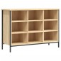 vidaXL Zapatero madera de ingeniería roble Sonoma 100x35x70 cm vidaXL Zapatero madera de ingeniería roble Sonoma 100x35x70 cm