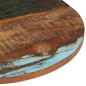 vidaXL Tablero de mesa redonda 70 cm 25-27 mm madera maciza reciclada