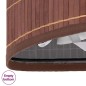 vidaXL Cesto para la ropa sucia de esquina bambú marrón 60 L vidaXL Cesto para la ropa sucia de esquina bambú marrón 60 L