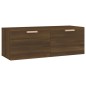vidaXL Armario pared madera contrachapada marrón roble 100x36,5x35 cm vidaXL Armario pared madera contrachapada marrón roble 100x36,5x35 cm