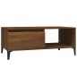 vidaXL Mesa de centro madera contrachapada marrón roble 90x50x36,5 cm vidaXL Mesa de centro madera contrachapada marrón roble 90x50x36,5 cm