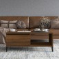 vidaXL Mesa de centro madera contrachapada marrón roble 90x50x36,5 cm vidaXL Mesa de centro madera contrachapada marrón roble 90x50x36,5 cm