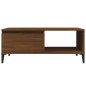 vidaXL Mesa de centro madera contrachapada marrón roble 90x50x36,5 cm vidaXL Mesa de centro madera contrachapada marrón roble 90x50x36,5 cm