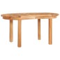 vidaXL Mesa de centro de madera maciza de teca 90x50x45 cm vidaXL Mesa de centro de madera maciza de teca 90x50x45 cm