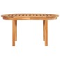 vidaXL Mesa de centro de madera maciza de teca 90x50x45 cm vidaXL Mesa de centro de madera maciza de teca 90x50x45 cm