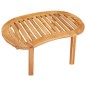 vidaXL Mesa de centro de madera maciza de teca 90x50x45 cm vidaXL Mesa de centro de madera maciza de teca 90x50x45 cm