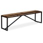 vidaXL Banco de madera maciza reciclada 160x35x45 cm vidaXL Banco de madera maciza reciclada 160x35x45 cm