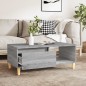 vidaXL Mesa de centro madera contrachapada gris Sonoma 90x50x36,5 cm vidaXL Mesa de centro madera contrachapada gris Sonoma 90x50x36,5 cm