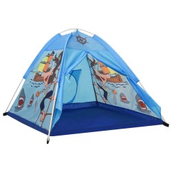 vidaXL Tienda de juegos para niños azul 120x120x90 cm